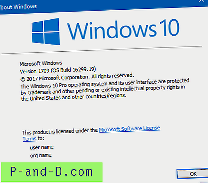 Kaupiamasis atnaujinimas KB4043961 (16299.19) galimas „Windows 10“ kritimo kūrėjų naujinimas