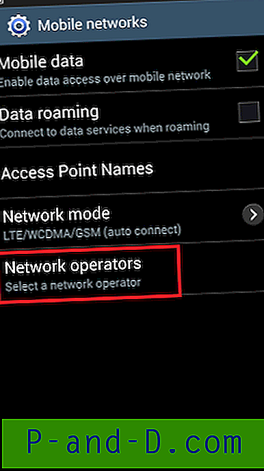 Kaip „Android“ telefone ištaisyti signalą, tinklą?