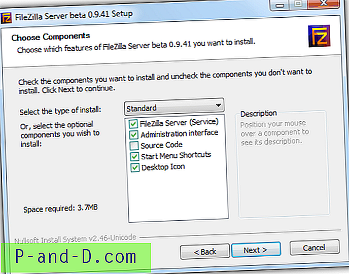 Hvordan installere og konfigurere FTP-server i Windows