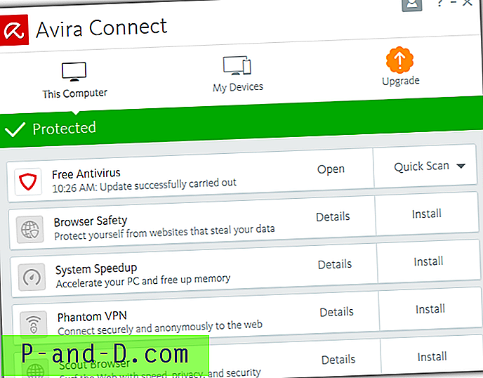 วิธีปิดการใช้งาน AVG Zen และถอนการติดตั้ง Avira Connect Launcher