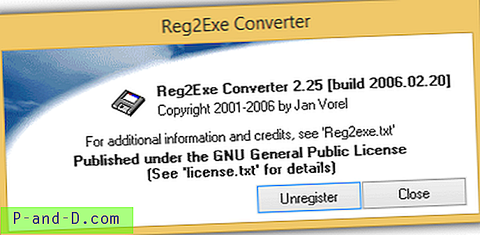 2 måter å konvertere REG til EXE, BAT, VBS og AU3 til Bypass Registerredigering