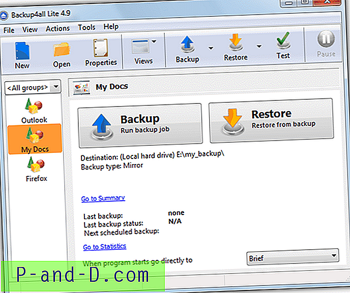 Clave de licencia de registro de Backup4all gratuita para todos