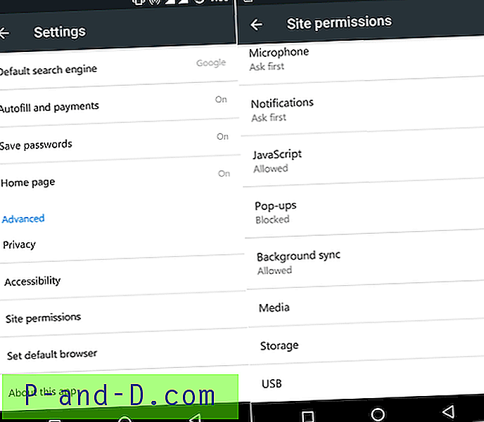 Fremskynde Microsoft Edge-nettleseren for Android