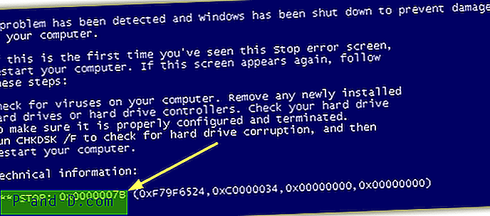 Siirrä Windows XP -kiintolevy tai vaihda emolevy saamatta sinistä näyttöä STOP 7B -virheestä