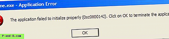 Fix Google chrome.exe Programmet kunne ikke initialiseres korrekt (0xc0000142)