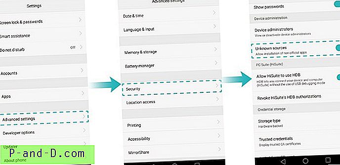 Huawei Mobiles에 Google Play 스토어를 설치하는 방법은 무엇입니까?