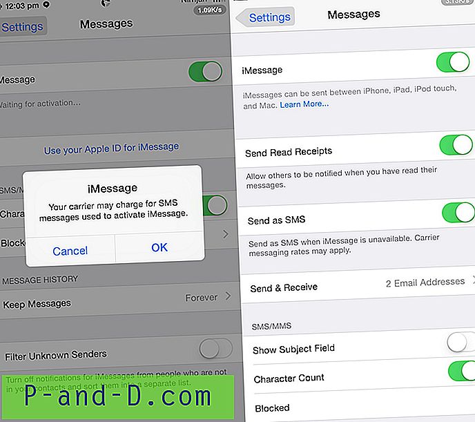 Comment réparer l'erreur d'activation d'iMessage et de FaceTime sur iPhone?