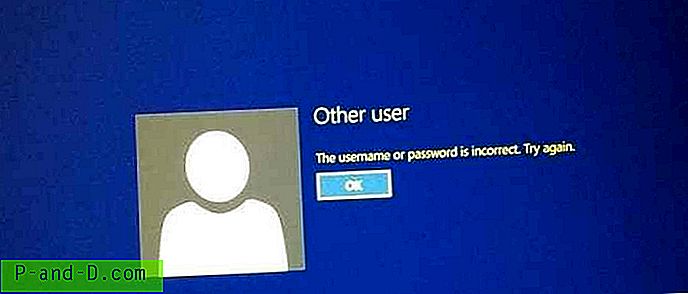 [Windows 10] Erreur «Le nom d'utilisateur ou le mot de passe est incorrect» à chaque redémarrage