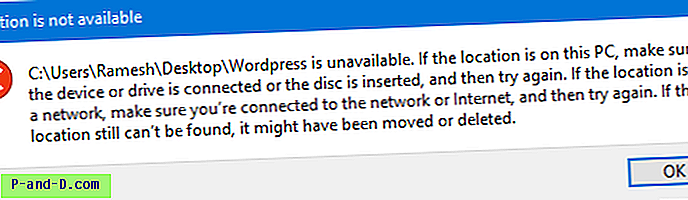 Correction des raccourcis épinglés à accès rapide bloqués ou ne fonctionnant pas correctement dans Windows 10