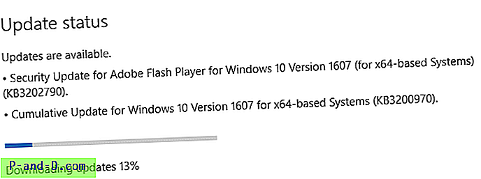 Kumulativ opdatering til Windows 10 v1607 KB3200970 (14393.447) Udgivet