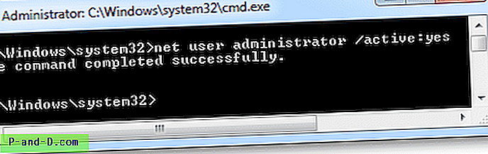 Sådan aktiveres den skjulte administrator-konto i Windows 10 og tidligere