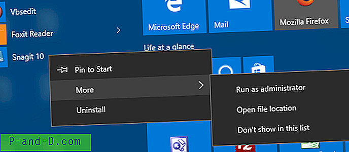 Restaurer l'option manquante «Épingler à la barre des tâches» dans Windows 10