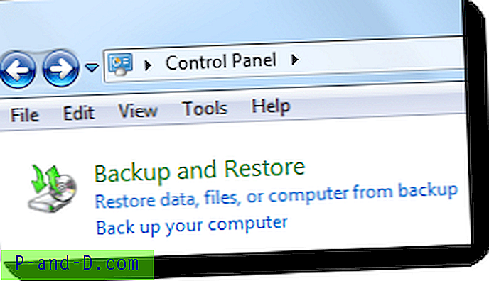 إصلاح Windows 7 Backup and Restore Not Launching بعد Uninstalling Acronis True Image