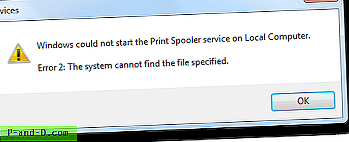 Solucione el error 2 y el error 3 del servicio de cola de impresión en Windows