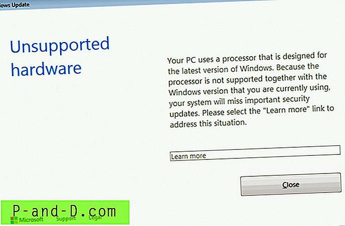 Error de actualización de Windows 80240037 en computadoras nuevas con Windows 7 y 8.1