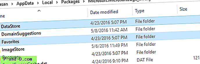 Sådan slettes alle dine Microsoft Edge-favoritter?