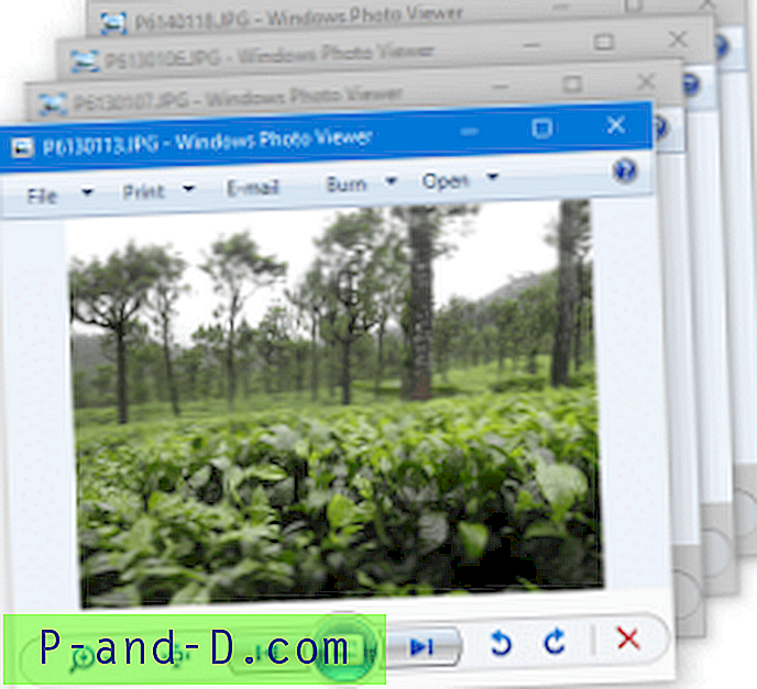 إصلاح Windows Photo Viewer يفتح نوافذ متعددة عند تحديد ملفات متعددة في Windows 10