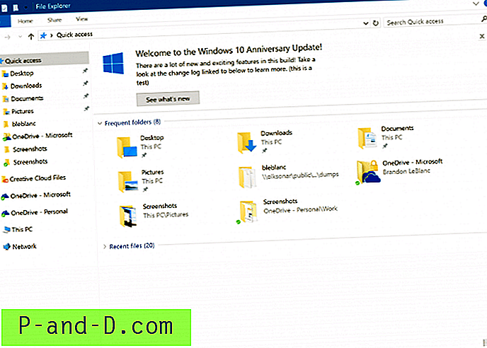 Windows 10에서 파일 탐색기 알림 비활성화 (동기화 공급자)
