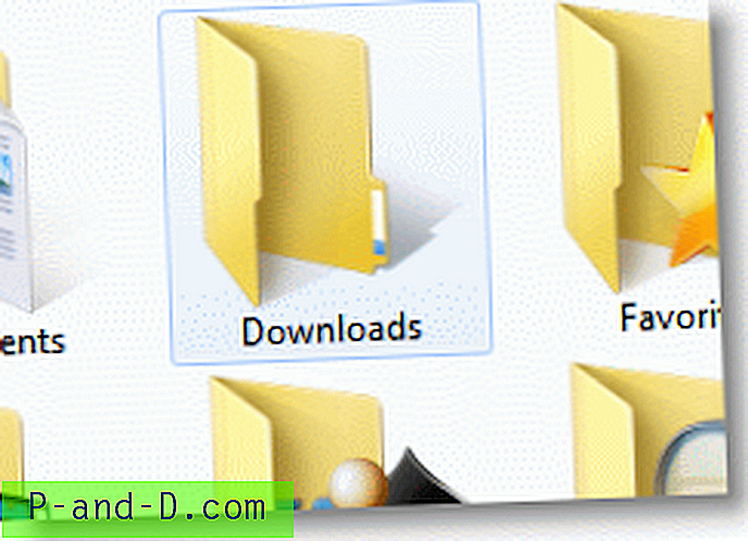 Windows에서 일반 노란색 아이콘으로 표시되는 특수 폴더