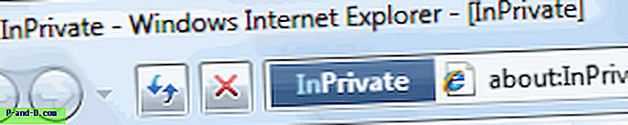 Cómo iniciar Internet Explorer en modo de navegación InPrivate de forma predeterminada