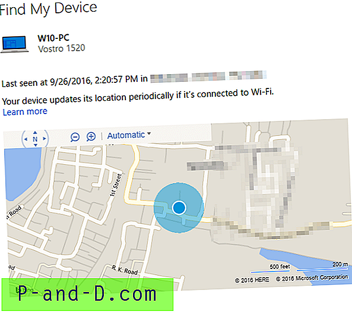 Sådan spores geografisk placering af din Windows 10-computer eller mobiltelefon ved hjælp af funktionen "Find min enhed"?