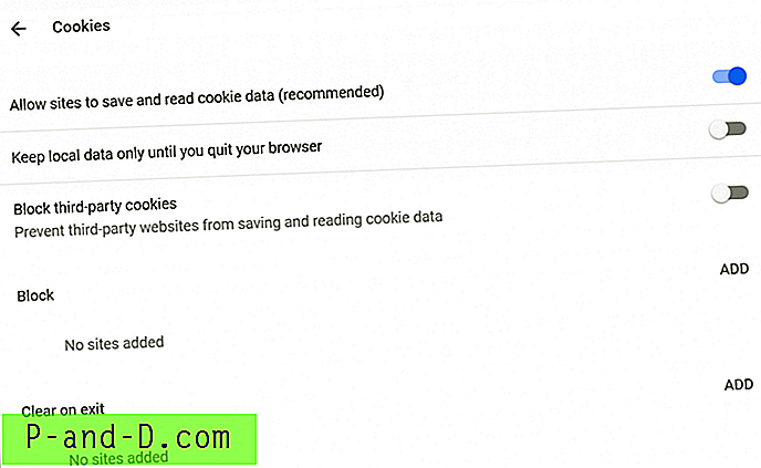 Lahendus: tõrge „Google.com Mail nõuab küpsiste lubamist”