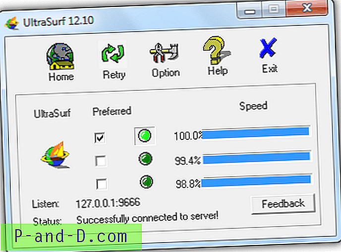 Basculez facilement entre 5 différents logiciels de surf proxy changeant d'IP