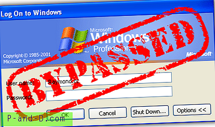 암호를 변경하지 않고 Windows XP 컴퓨터를 해킹하는 방법