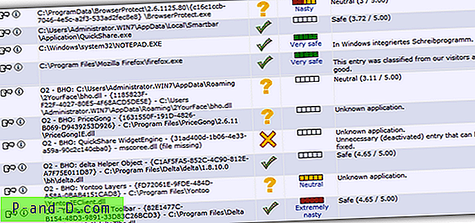 5 HijackThis 로그 파일을 자동으로 분석하는 온라인 도구