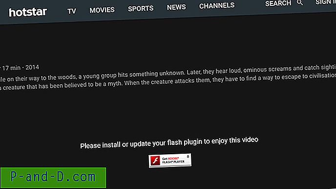 Last ned, installer og aktiver Adobe Flash Player for nettlesere å spille av videoer