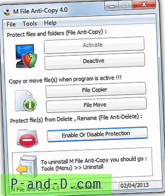 Windows에서 파일, 폴더 및 텍스트가 복사 또는 이동되지 않도록 설정