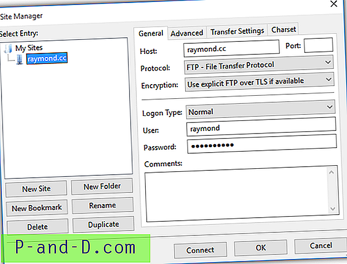 3 FTP slaptažodžio, išsaugoto FTP kliento programinėje įrangoje, atkūrimo būdai