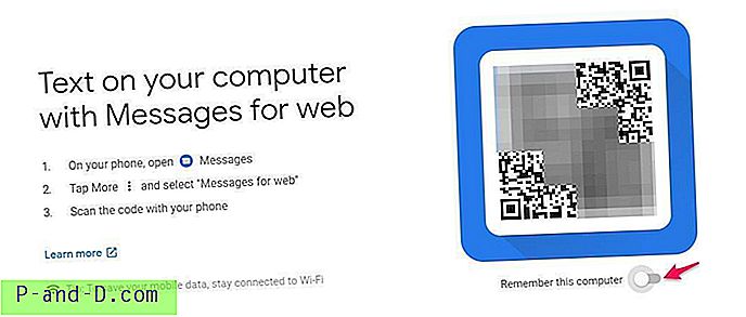 تسجيل الدخول إلى رسائل Android Web Web: يتم إعلامك على الفور على جهاز الكمبيوتر الخاص بك
