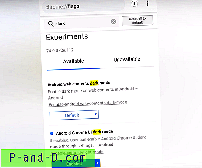 تمكين الوضع الليلي لـ Google Chrome على Android
