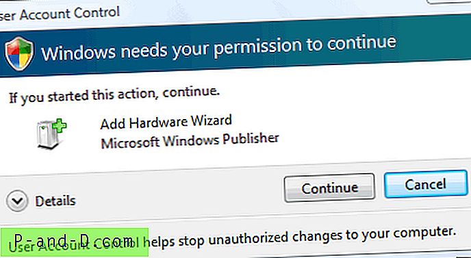 Vista 및 7에서 Windows UAC (사용자 계정 컨트롤)를 비활성화하는 3 가지 방법
