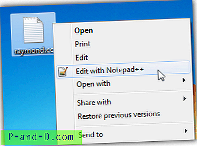 Den tryggeste metoden for å erstatte Notisblokk med Notisblokk ++ i Windows
