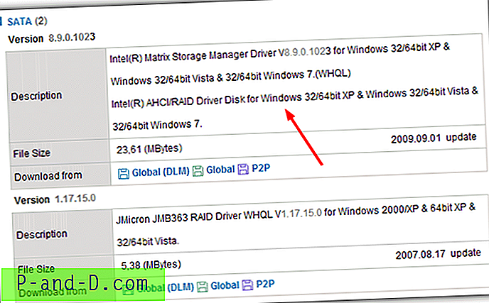 2 måder at integrere diskett SATA RAID driver i Windows XP CD