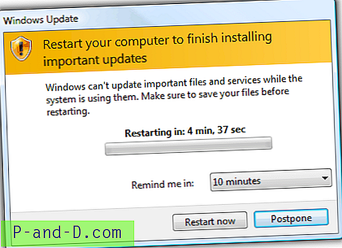 5 viisi Windowsi automaatse taaskäivituse peatamiseks pärast värskenduste installimist